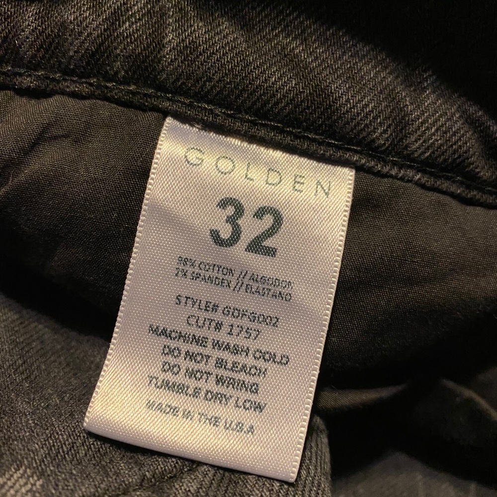 NWOT GOLDEN brand jeans - 32 - Picture 2 of 8